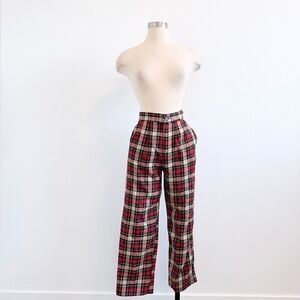 Urban Outfitters Urban Renewal Plaid Straight Pants Checkered Small